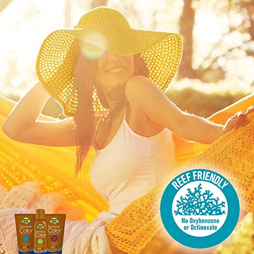 Banana Boat Summer Color Self Tanning Lotion, 6oz | Light Medium Color for All Skin Tones, Self Tanner Lotion, Sunless Tanning Lotion, Banana Boat Self Tanner, 6oz