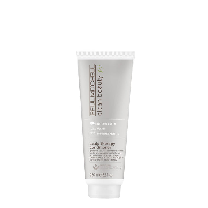 Paul Mitchell Clean Beauty Scalp Therapy Conditioner, Gently Conditions + Cools All Hair Types, Especially Dry, Oily + Sensitive Scalps, 8.5 fl. oz.