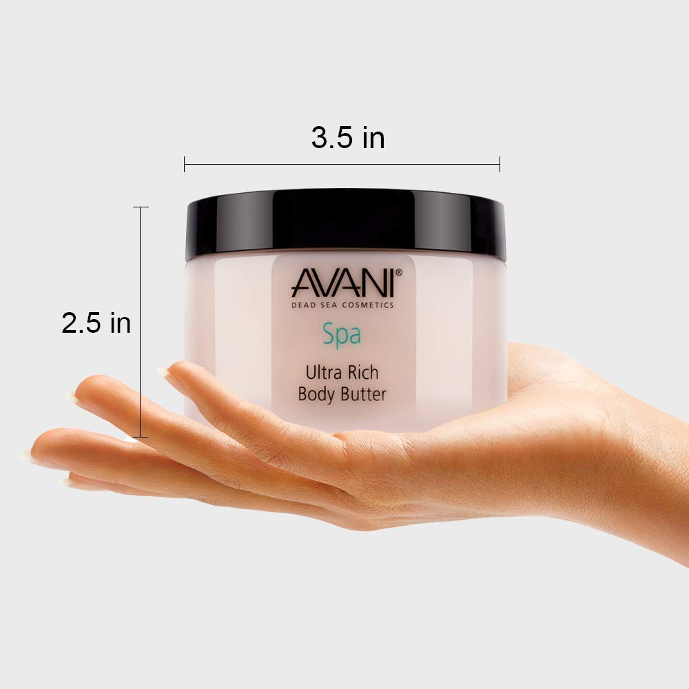 Avani Dead Sea Ultra Rich Body Butter, Milk and Honey