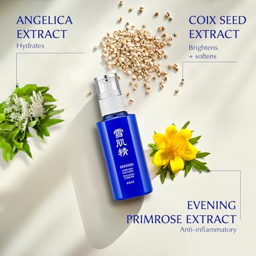 SEKKISEI Enriched Emulsion Hydrating Face Cream Serum, 4.7 Ounce