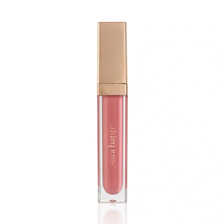sara happ The Pink Slip One Luxe Gloss: Maximize Hydration with Natural Oils, Heal and Soften All Day with Sheer, Reflective Shine, 0.21 oz