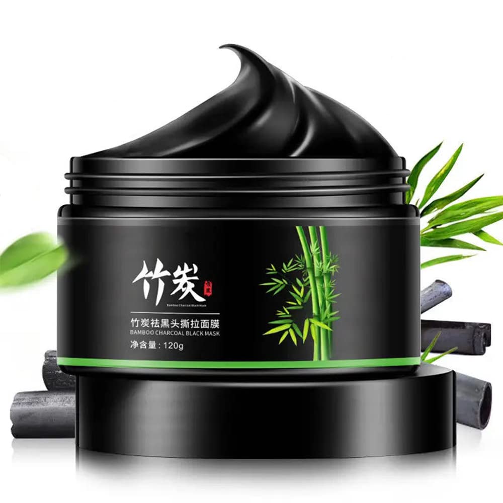 Kailisen Natural Activated Charcoal Purifying Blackhead Acne Remover Peel-Off Facial Cleaning Black Face Mask Blackhead Remover Mask For Men