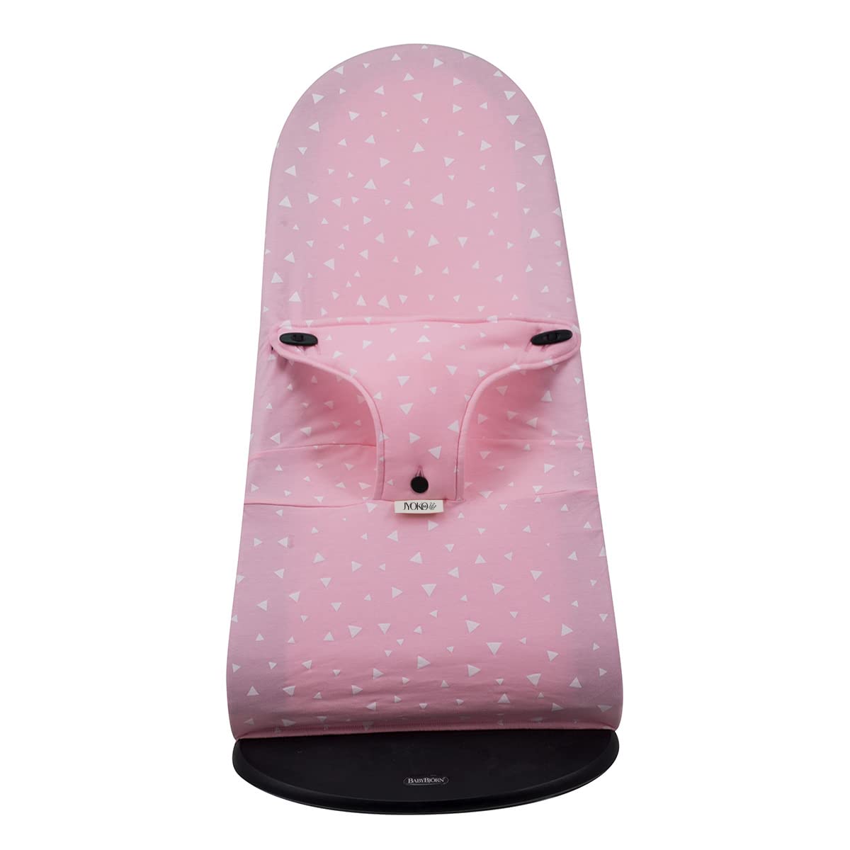 JYOKO Kids Cover Liner Compatible with Baby Bouncer Babybjorn Soft, Balance, Bliss and Mini (Cotton, Pink Sparkles)