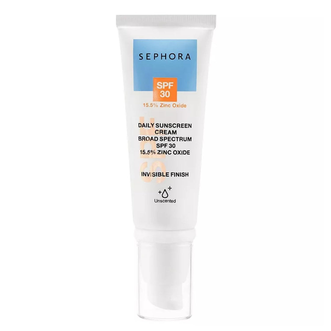 Sephora Collection Daily Mineral Sunscreen Cream SPF 30 Invisible Finish - 1.7 fl oz / 50 mL