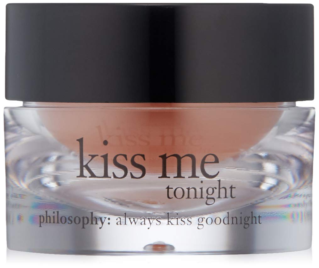 philosophy kiss me tonight lip balm - moisturizing lip treatment - conditions and soothes dry cracked lips - 0.3 fl oz.