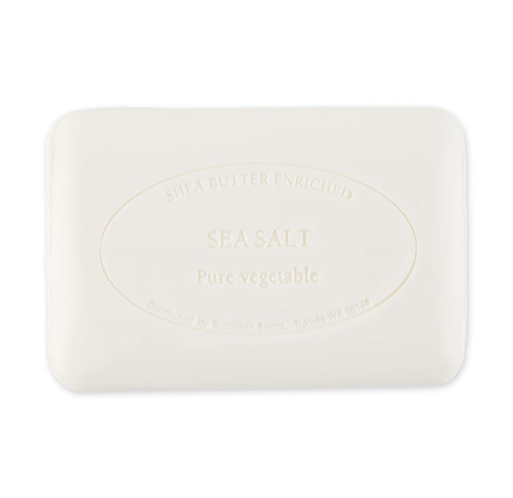 Pre de Provence Shea Butter Enriched Artisanal French Soap Bar, Sea Salt, 0.6 lbs