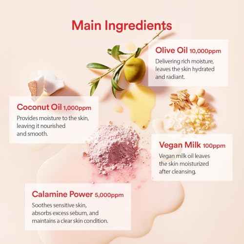 TOCOBO Calamine Pore Control Cleansing Oil 200ml / 6.76 fl oz | Blackheads, Make-up Cleansing, Pore Care, Deep Cleansing, mothers day