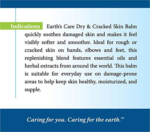 Earth's Care, Dry & Cracked Skin Balm, 2.5 oz (71 g)