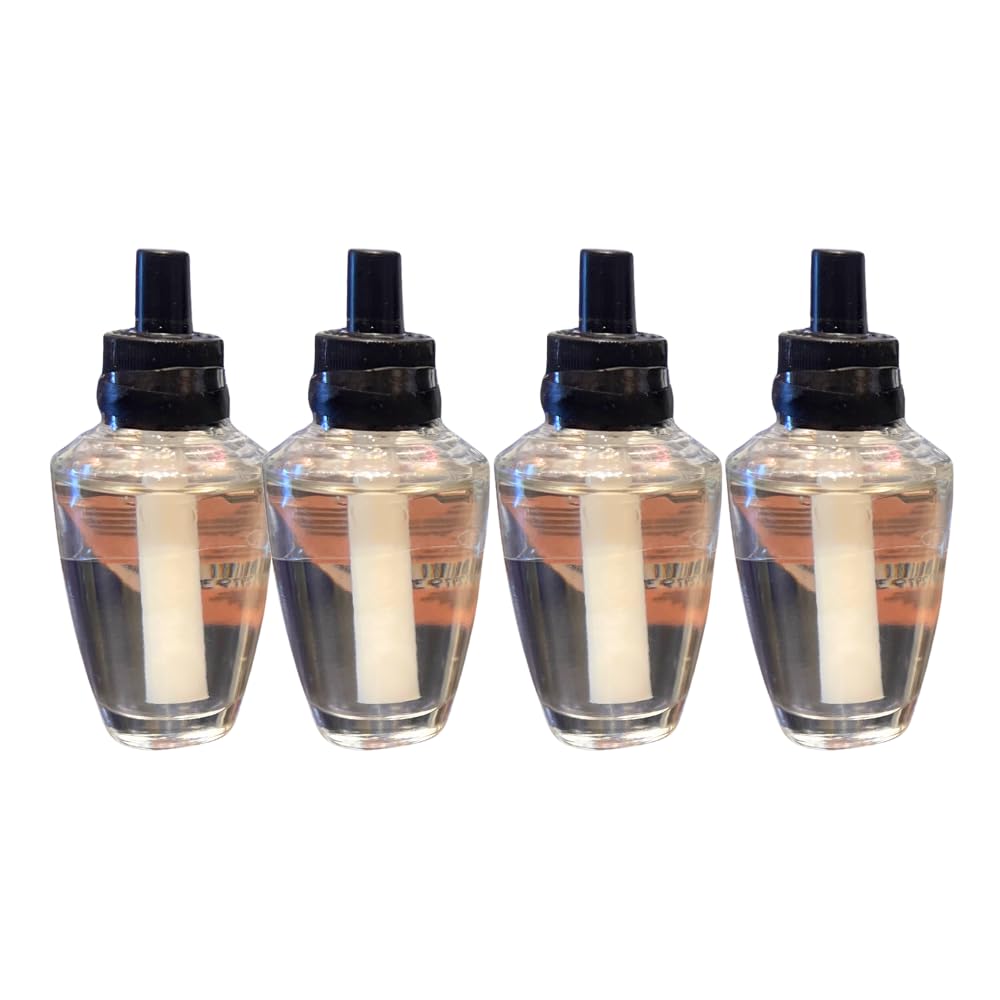 Bath & Body Works Leaves Wallflowers Home Fragrance Refill Bulbs 0.8 fl oz Each – Pack of 4