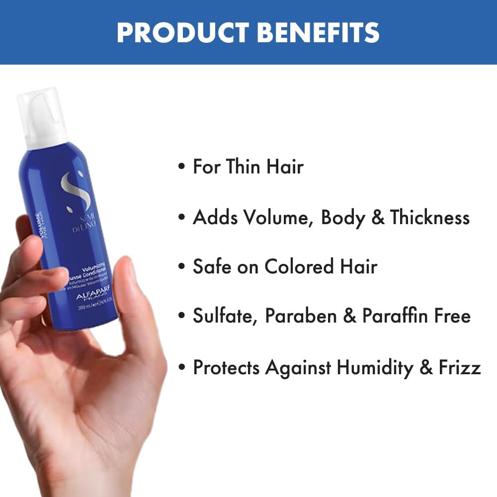 Semi Di Lino Volumizing Mousse Conditioner 200ml