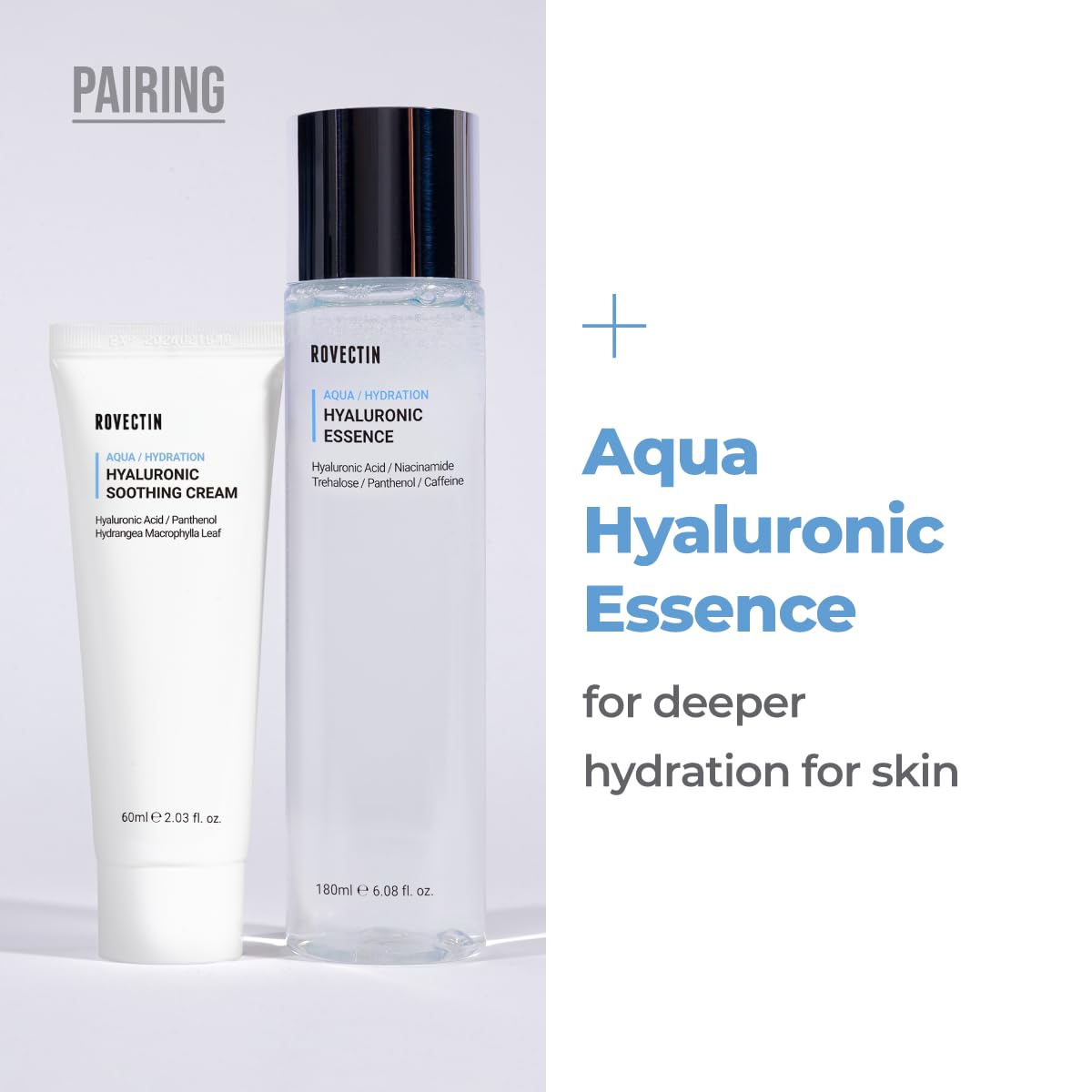 Rovectin Skin Essentials Barrier Repair Facial Moisturizer, Aqua Concentrate (60ml) | Hydrating, Brightening