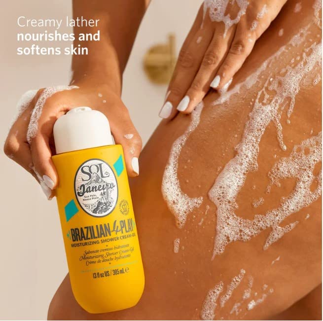 Sol de Janeiro Brazilian Play Moisturizing Shower Cream Gel Body Wash 385mL/13.0 fl oz.