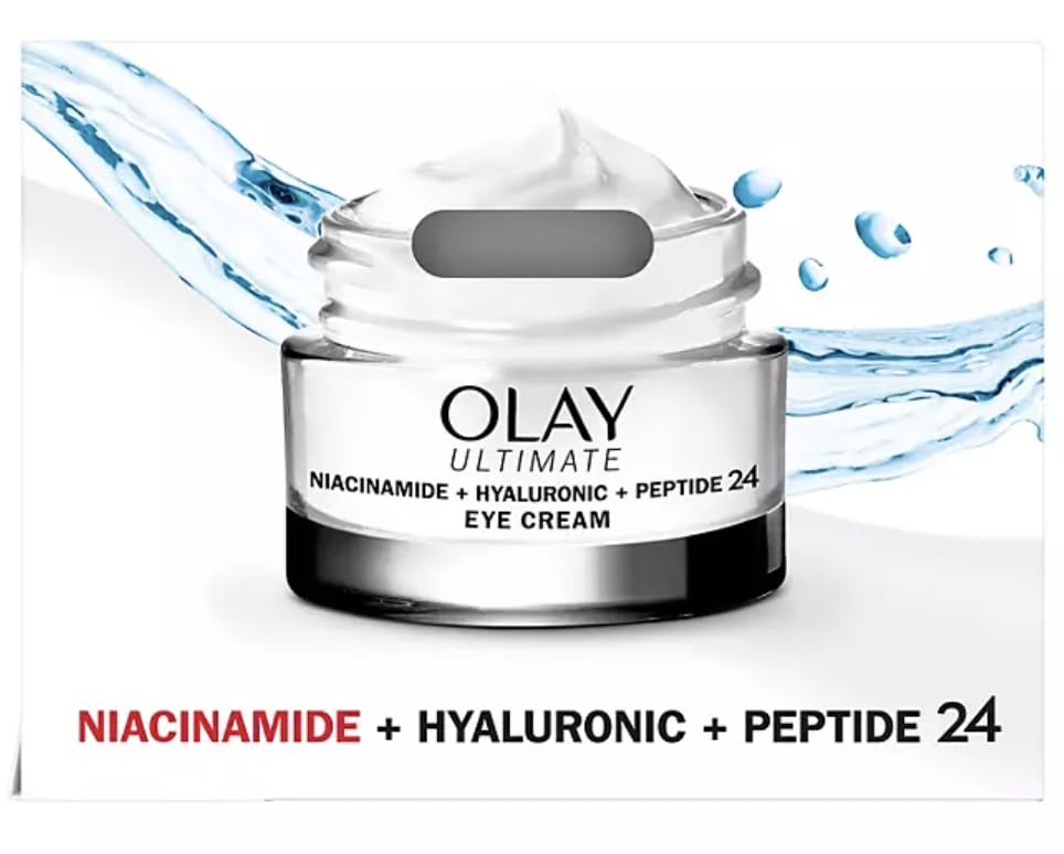 Olay Ultimate Niacinamide + Hyaluronic + Peptide Eye Cream (0.5 fl. oz., 2 pk.)