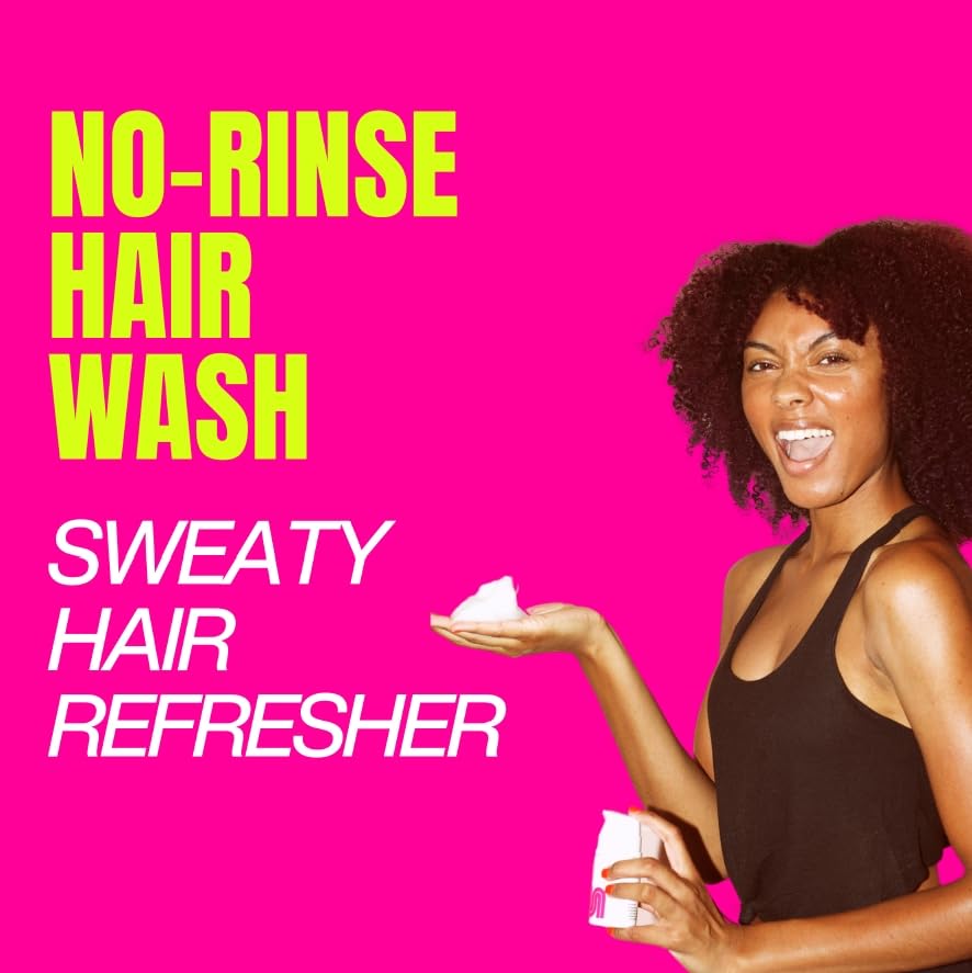 UNSUBSCRIBE No-Rinse Hair Wash – Waterless Hair Cleanser & Sweaty Hair Refresher | Clean, Fresh Scent | Perfect for Straight, Curly, Coily & Dreaded Hair | 1.75 oz
