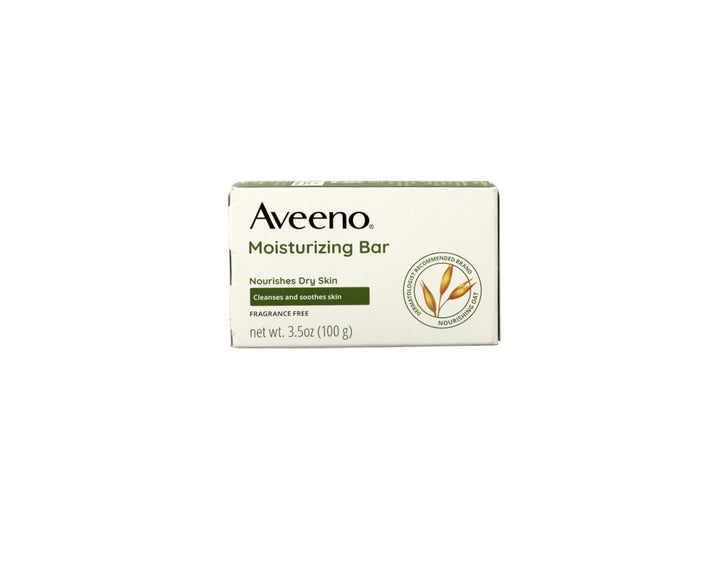 AVEENO Naturals Moisturizing Bar for Dry Skin 3.50 oz (Pack of 2)