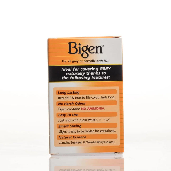 Bigen Powder Hair Color #47 Medium Chestnut 0.21oz (6 Pack)