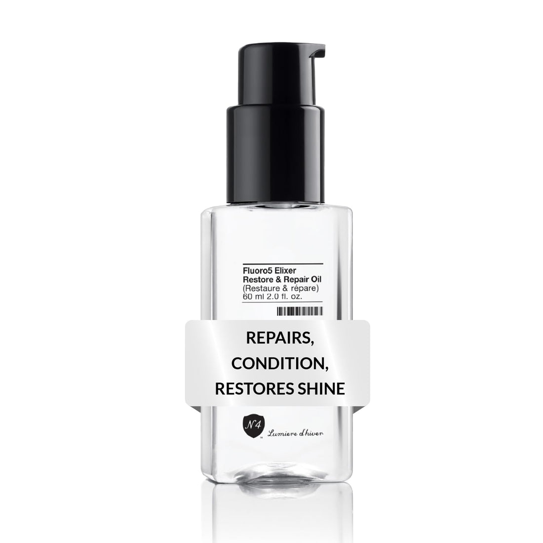 Number 4 Lumiere d'hiver Fluoro5 Elixer Restore & Repair Oil, 2.0 fl. oz.