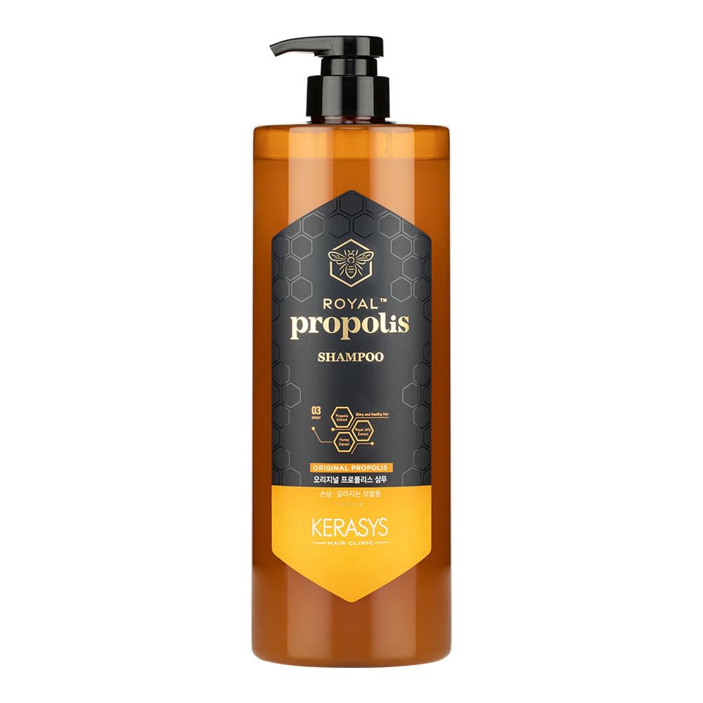 Kerasys Royal Propolis Original Repair 33.8 fl oz / 1L (Shampoo & Treatment Set)