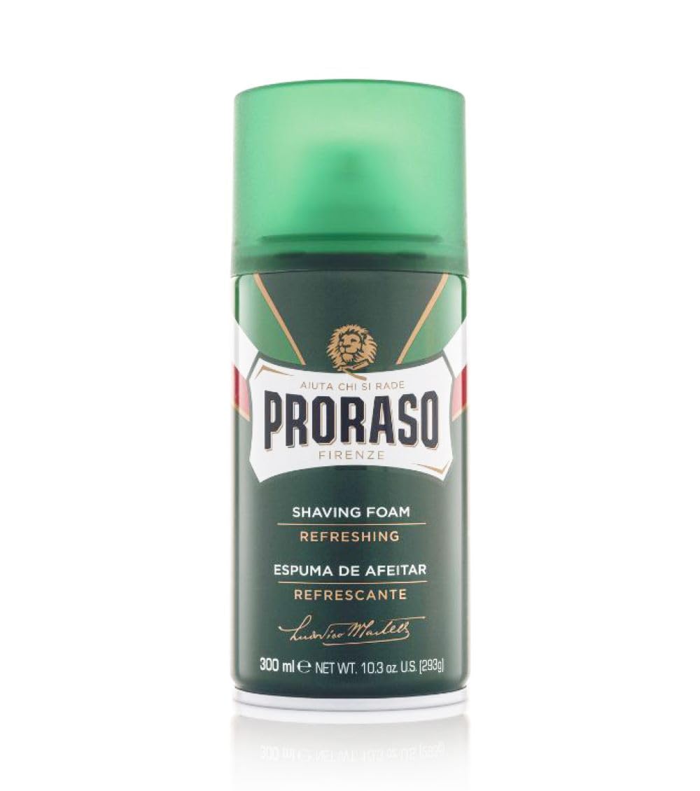 Proraso Shave Foam, Refresh, 300 Grams