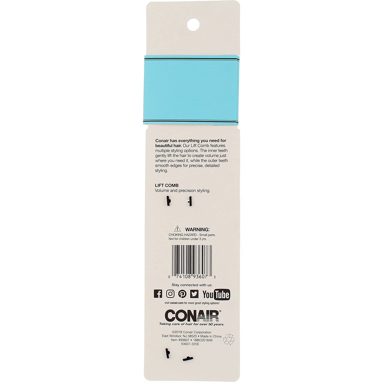 Conair Lift & Tease Comb by Conair