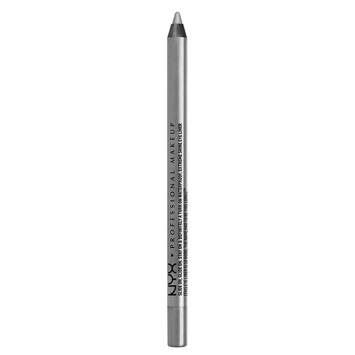 NYX PROFESSIONAL MAKEUP Slide On Pencil, Waterproof Eyeliner Pencil - Platinum