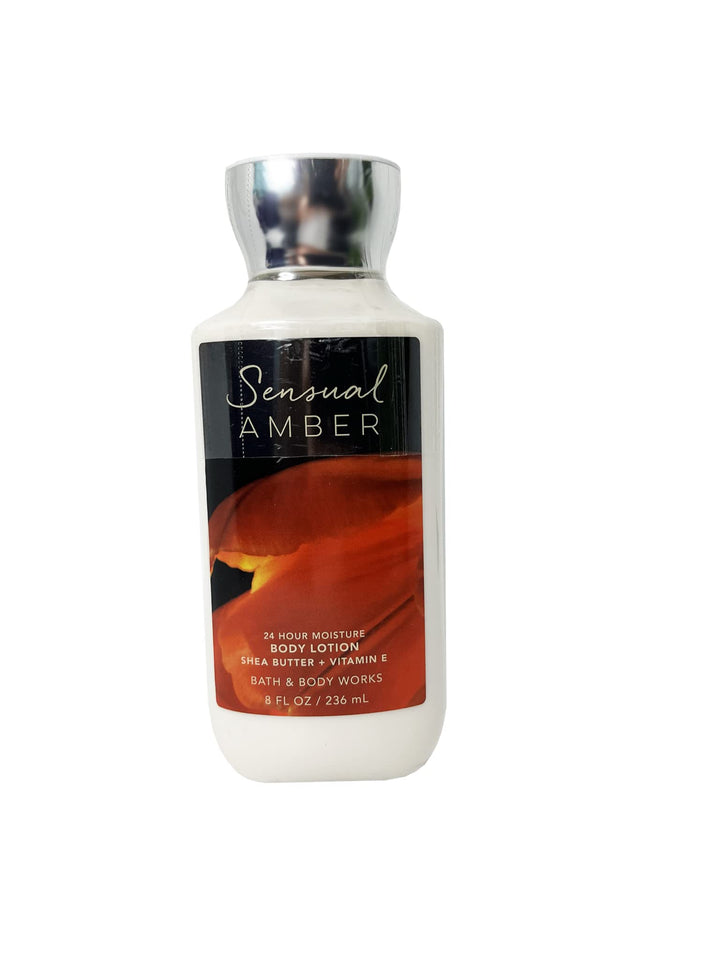 Bath and Body Works Sensual Amber All New 2X Moisture 3X Shea Body Lotion, 236ml
