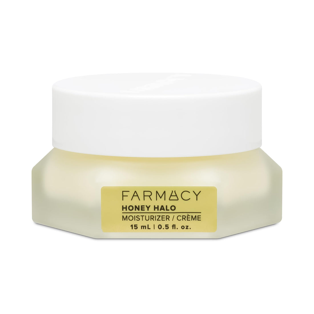 Farmacy Ceramide Face Moisturizer - Honey Halo Hydrating Facial Moisturizer for Dry Skin - Plumps, Soothes + Restores Skin with Potent Ceramides + Buckwheat Honey for a Dewy, Healthy Glow (15ml)