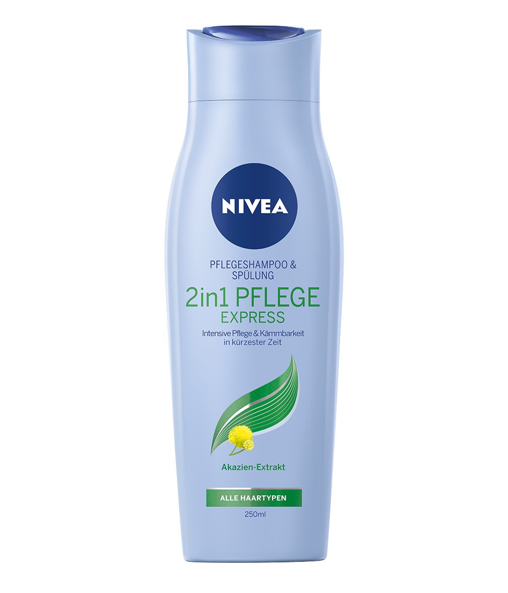 Nivea Care Shampoo And Conditioner 2-In-1 Express - 4 X 250 Ml