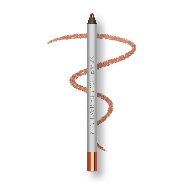 WUNDER2 SUPER-STAY LINER Long-Lasting & Waterproof Colored Eyeliner, Metallic Copper