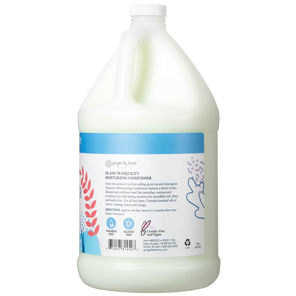 Ginger Lily Farms Botanicals Island Tranquility Conditioner Gallon