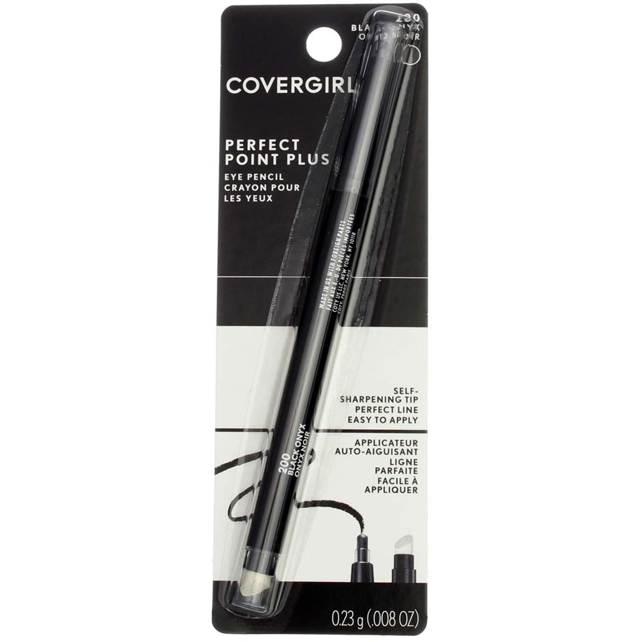Cover Girl Perfect Point Pencil Black Onyx (2-Pack)