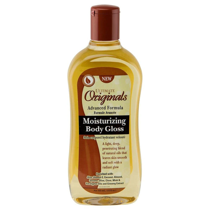 Ultimate Organic Moisturizer Body Gloss 12 oz. by Ultimate Organics