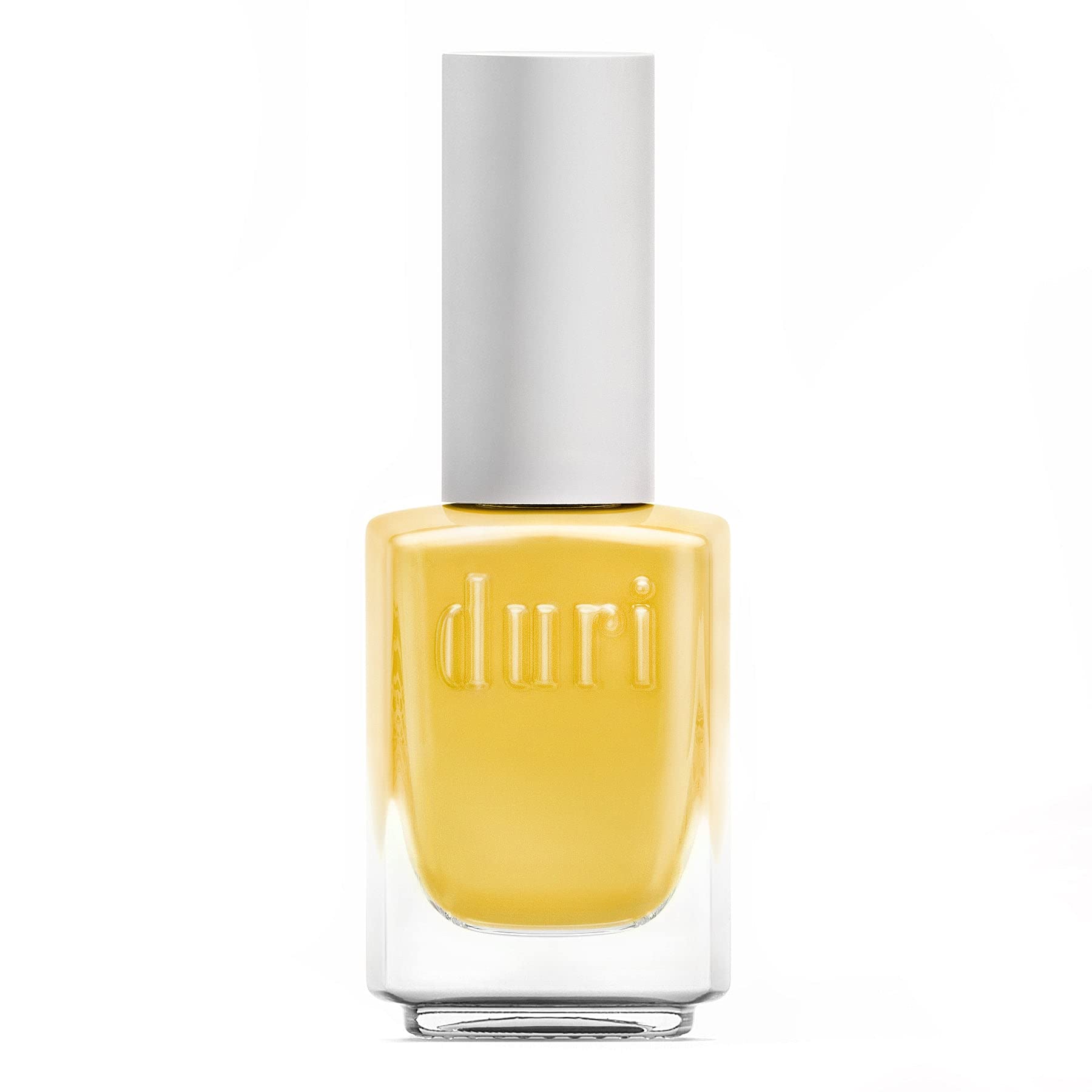 duri Nail Polish, 101S, Summer Dream, Pastel Yellow Shade, Semi Matte Finish, Full coverage, 0.5 fl.oz. 15 ml