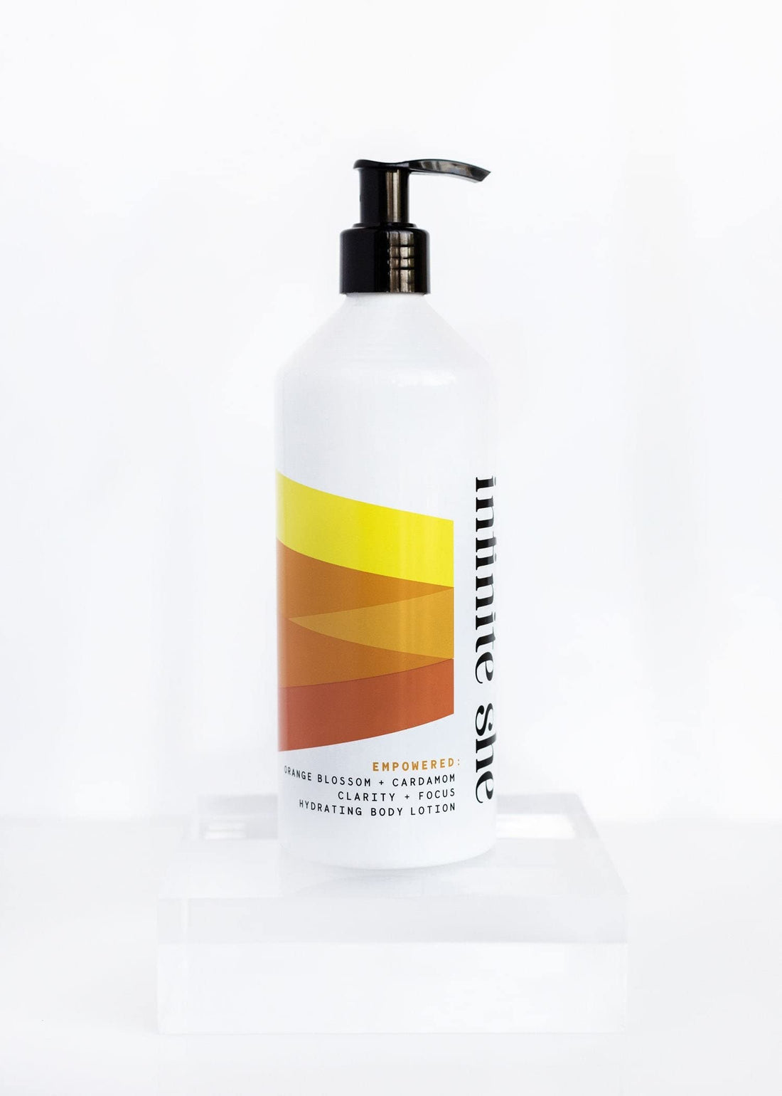Infinite She Empowered Hydrating Body Lotion | Heavy-hitting Hydrators Include Shea Butter and Argan Oil | 14 oz / 397 g