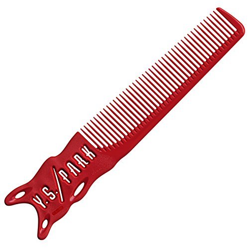YS Park 209 Barber Comb - Red