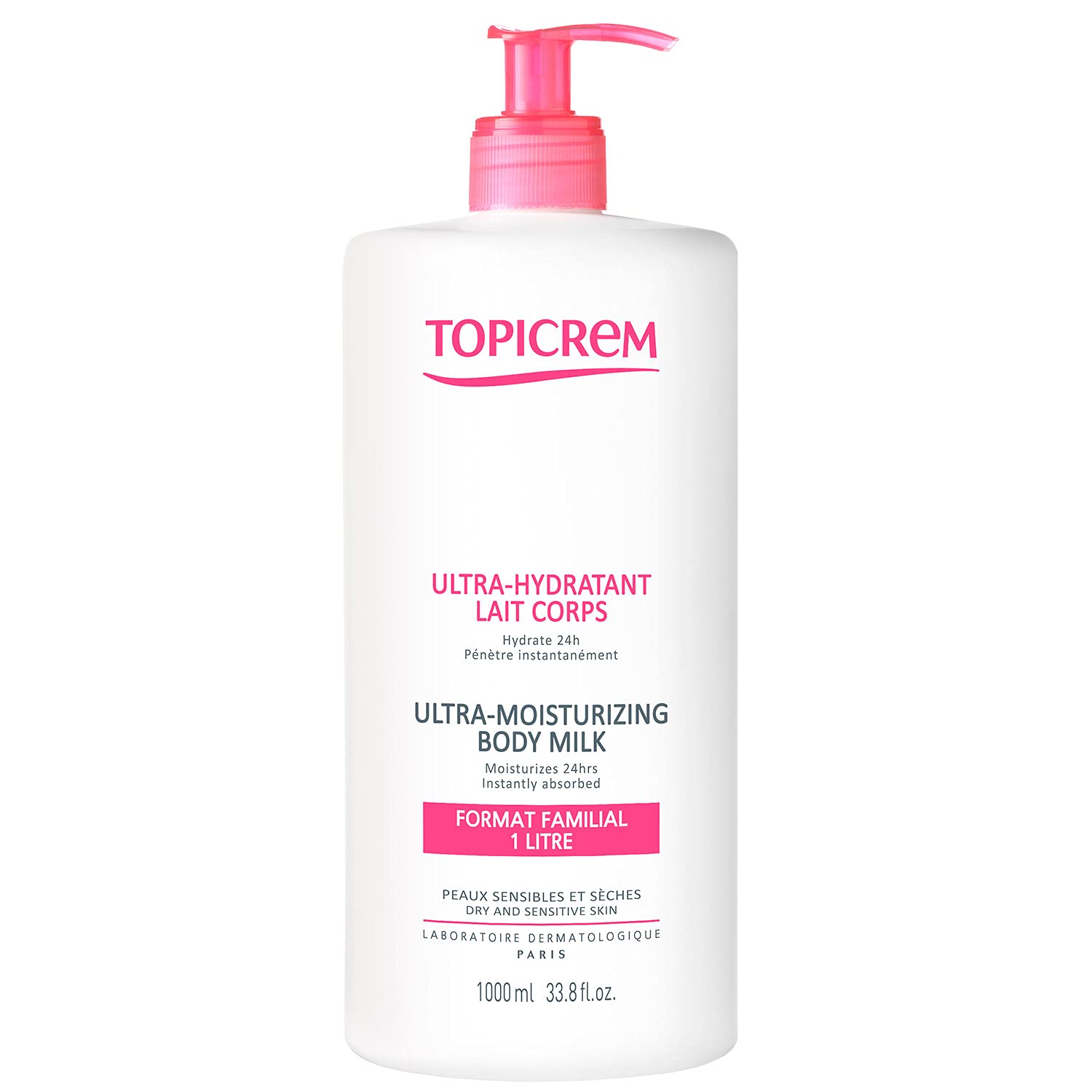 Topicrem Ultra-Moisturizing Body Milk 1000Ml By Topicrem