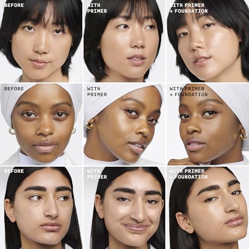 Clinique Even Better Light Reflecting Face Primer With Vitamin C + Hyaluronic Acid For All Skin Types | Hydrating, Lightweight + Illuminating Finish, 0.5 Fl Oz