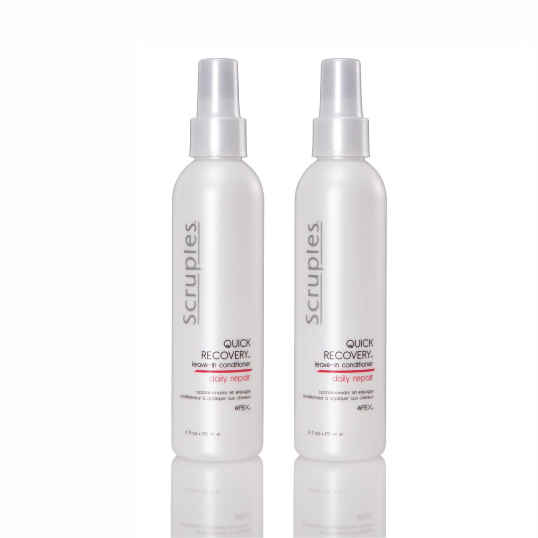 Scruples Quick Recovery Leave in Conditioner 6oz Pack of 2