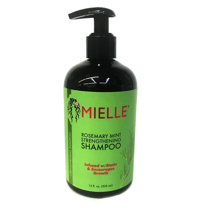 Mielle Infused with Biotin & Encourages Growth Hair Products for Stronger & Healthier Hair - Styling Collection Combo Bundle Set 6 PCS, Rosemary Mint