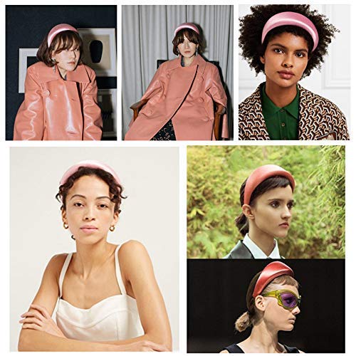 Headbands for Women Head bands Hair Bands for Girls Thin Plastic Headband with Clips, Fashion Braided Headbands Double Layer Twist Plait Hair Tools, Double Bangs Hairstyle Hairpin for Work out