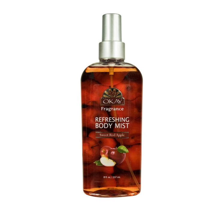 Okay Refreshing Body Mist, Sweet Red Apple, 8 oz.
