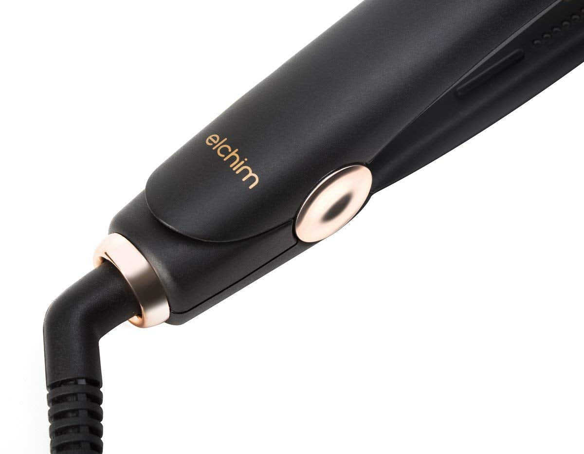 Elchim Natures Touch Flat Iron: Professional Salon Hair Straightener & Curler With 11 Heat Settings