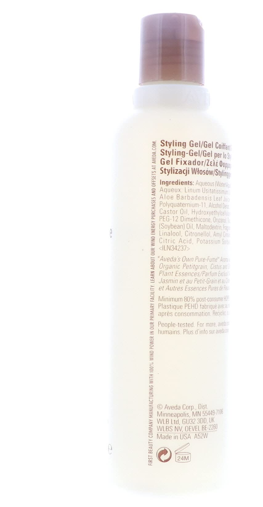 Aveda Flax Seed Aloe Strong Hold Sculpturing Gel, 8.5-Ounce Bottles (Pack of 2)