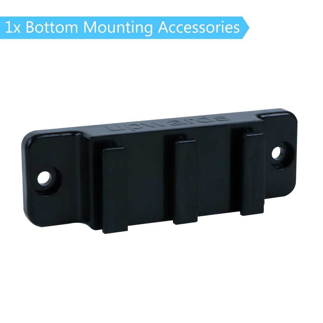 KISKIZ Retractable Baby Gate Replacement Parts (Black) Hardware Full Set Wall Mounting Accessories with Brackets Anchors and Screws