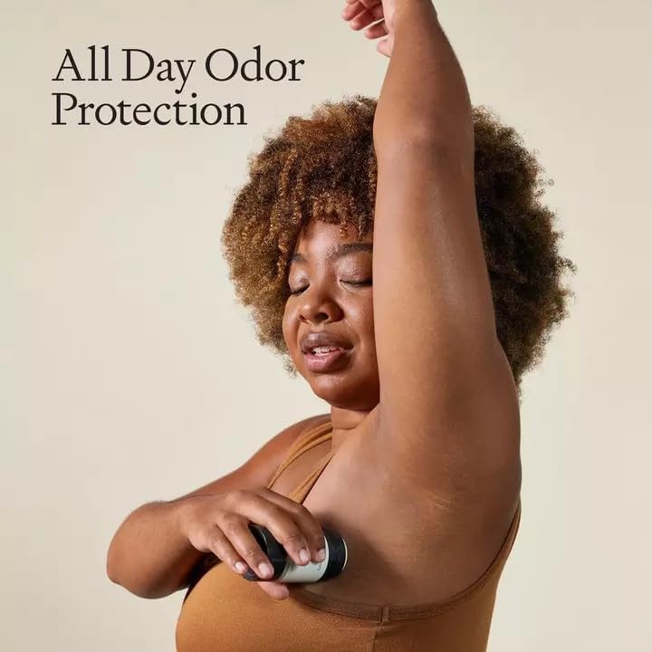 Each & Every All Natural Aluminum Deodorant for Women and Men, Cruelty Vegan Deodorant with Essential Oils, Non-Toxic, Baking Soda, Lavender Lemon, 2.5 Oz