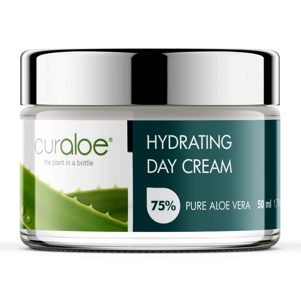 Curaloe - Organic pure aloe vera Day Cream 1.7 fl.oz by The official CuraloeÃ‚®