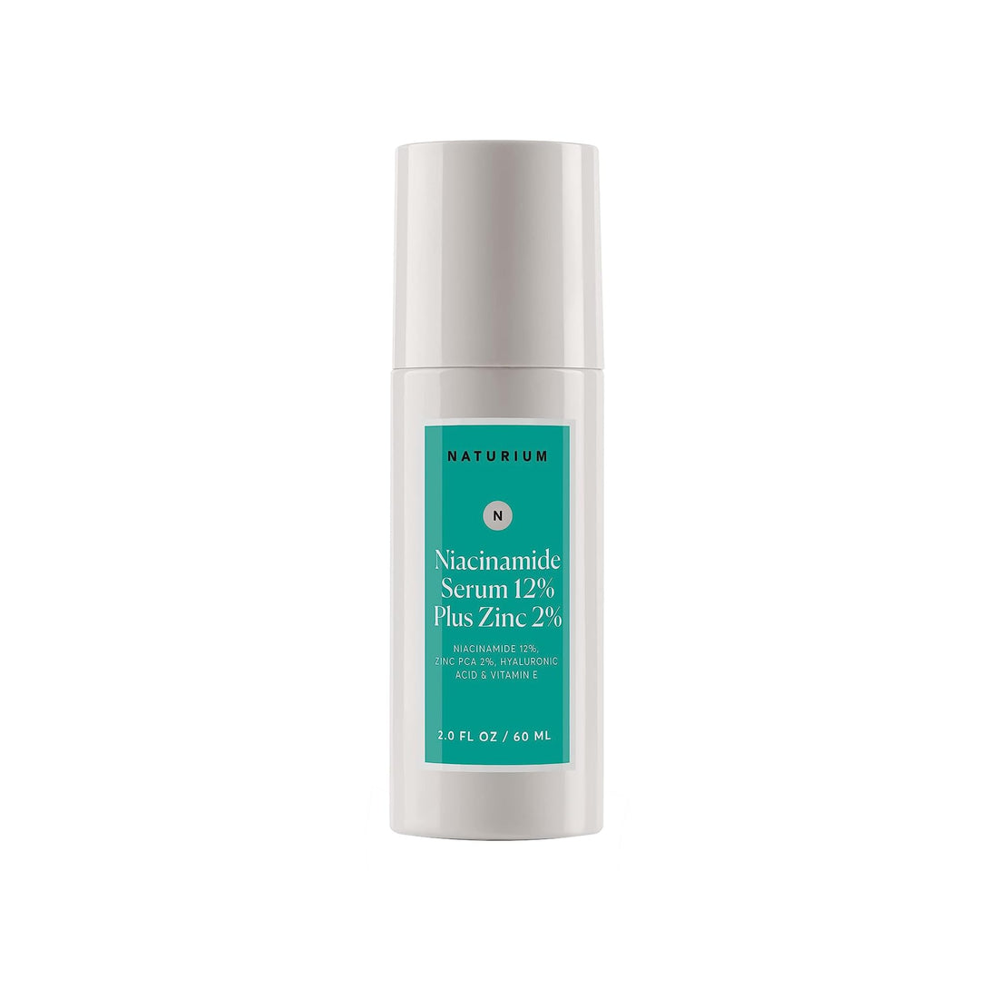 Naturium Niacinamide Face Serum 12% Plus Zinc 2% Jumbo, Anti-Aging, Pore Minimizer & Dark Spot Corrector with Hyaluronic Acid & Vitamin E, Vegan & Cruelty-Free, 2 oz