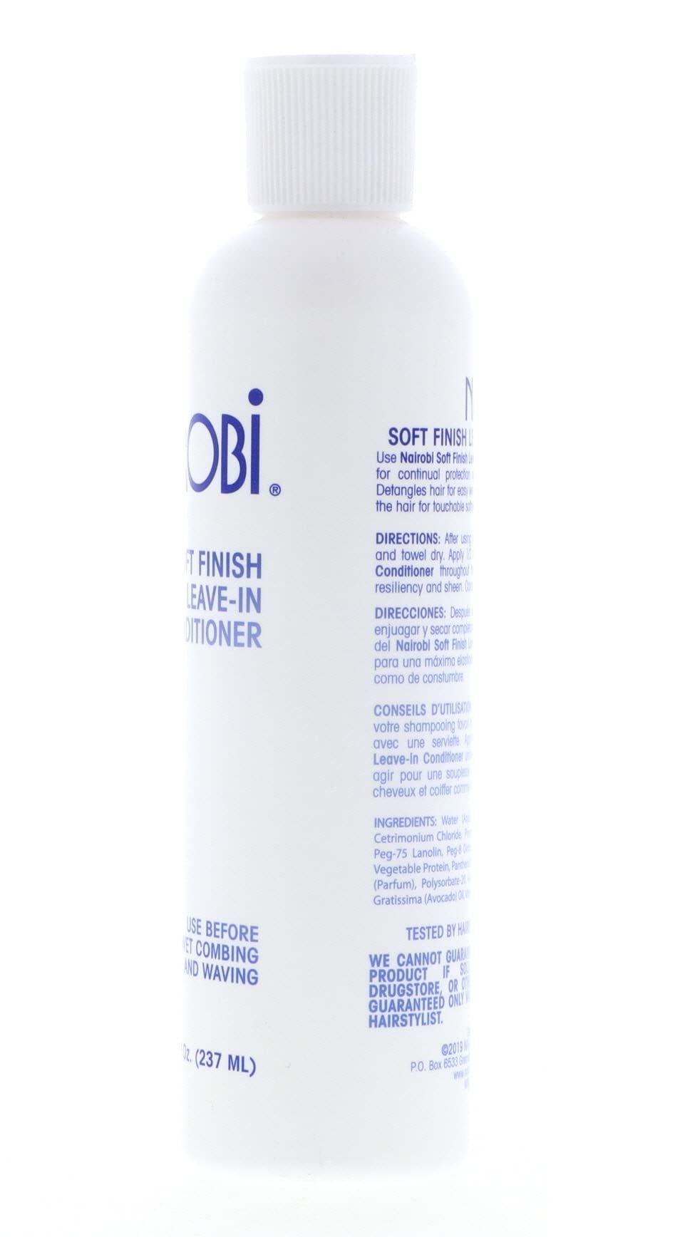 Nairobi Soft Finsh Leave-in Conditioner, 8 Ounce