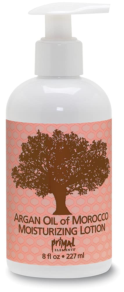 Primal Elements Moroccan Argan Oil Lotion, 8 Fluid Ounce