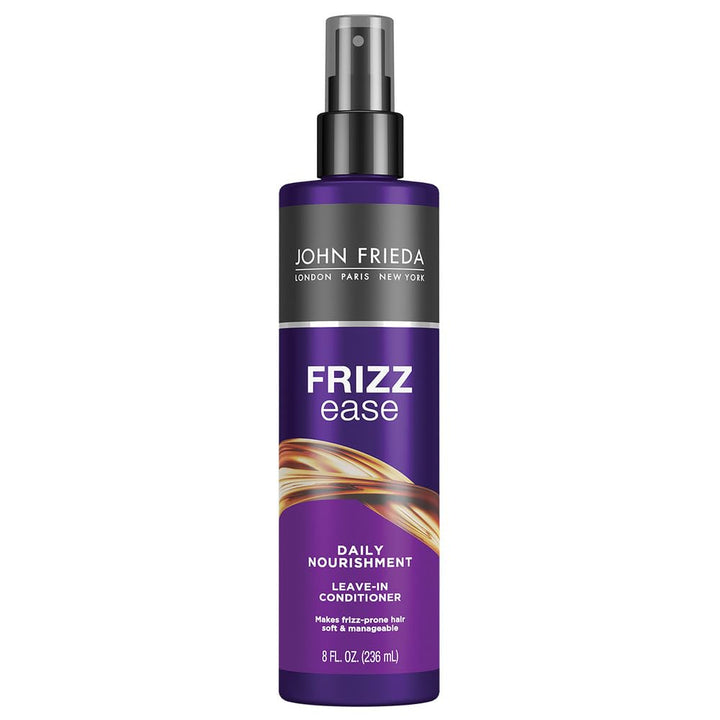 John Frieda Frizz Ease Daily Nourishment Conditioner, 8 Ounce Leave-in Conditioner for Frizz-prone Hair, with Vitamin A, C, and E